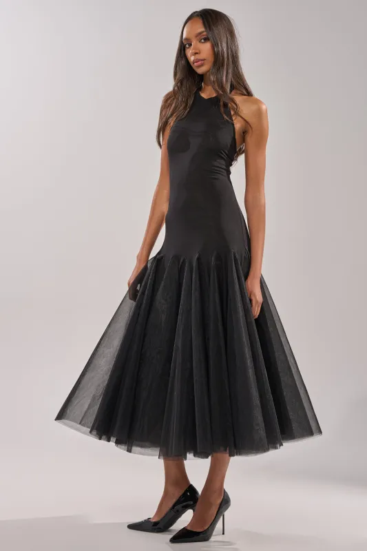 SWEPT UP MESH MAXI DRESS sold by AKIRA