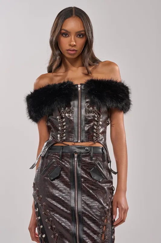 TOO SEXY FOR YOU CORSET sold by AKIRA