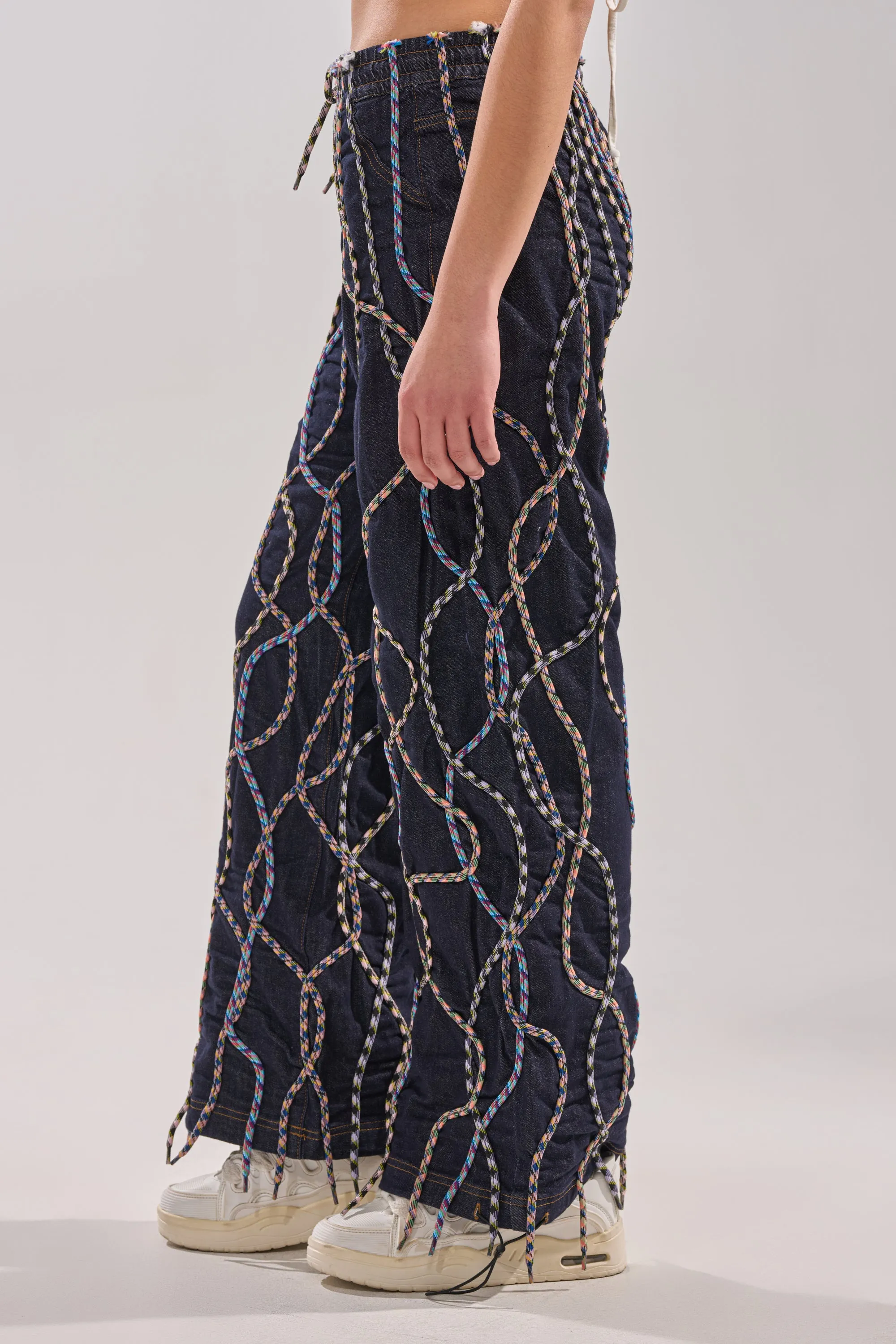 CRAZY FOR YOU DENIM PANTS sold by AKIRA product image thumbnail 3