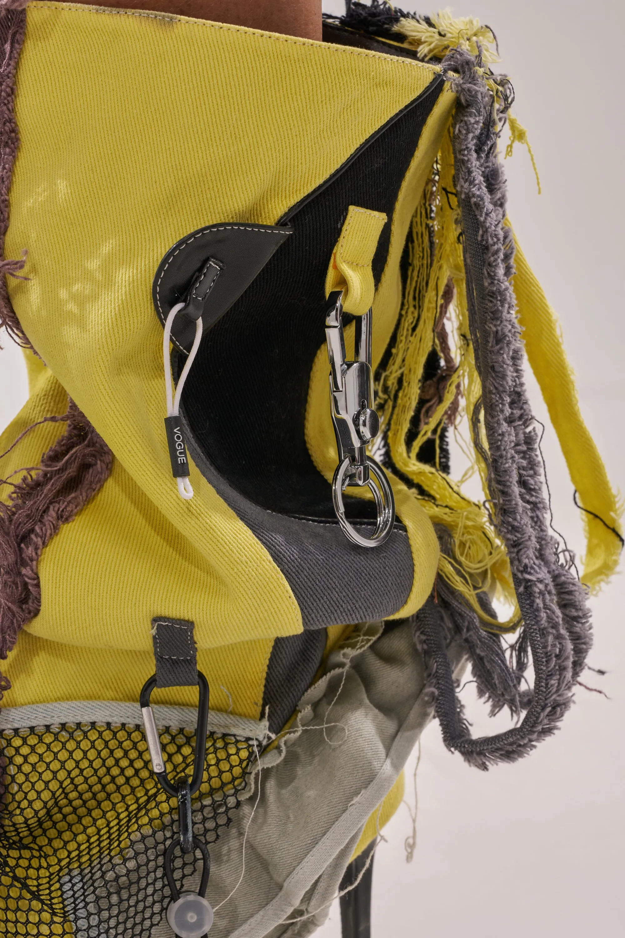 AKIRA GOLD COALESCE SPORTY MIXED MATERIAL STILETTO BOOT sold by AKIRA product image thumbnail 3