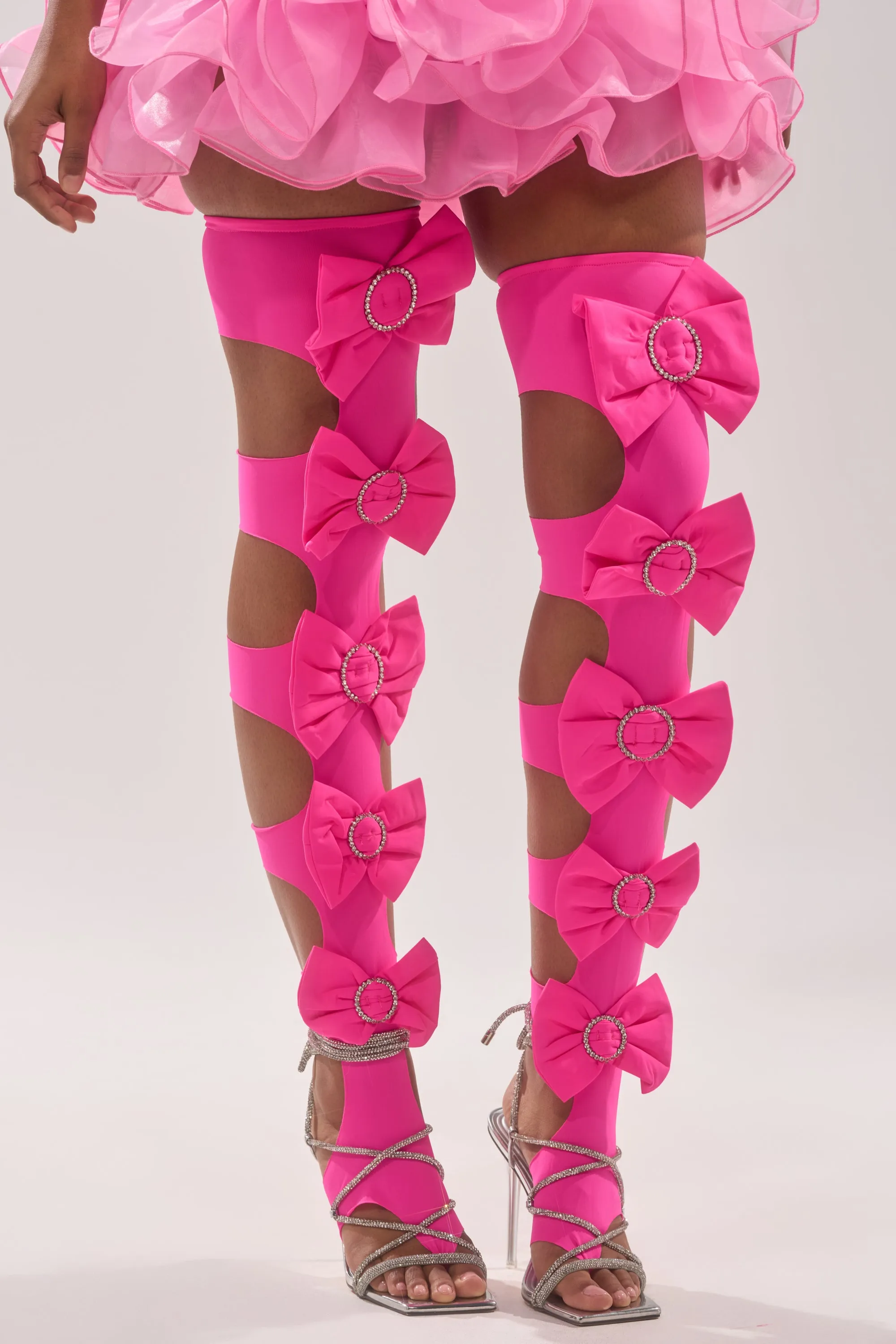 LOVE YOU TOO STIRRUP STOCKINGS sold by AKIRA product image thumbnail 2