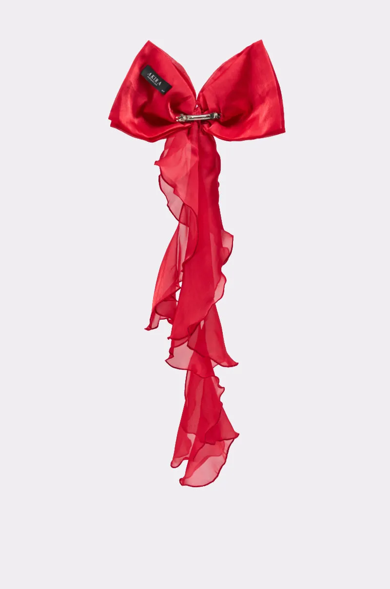 HEY DOLL CHIFFON HAIR BOW sold by AKIRA product image thumbnail 5