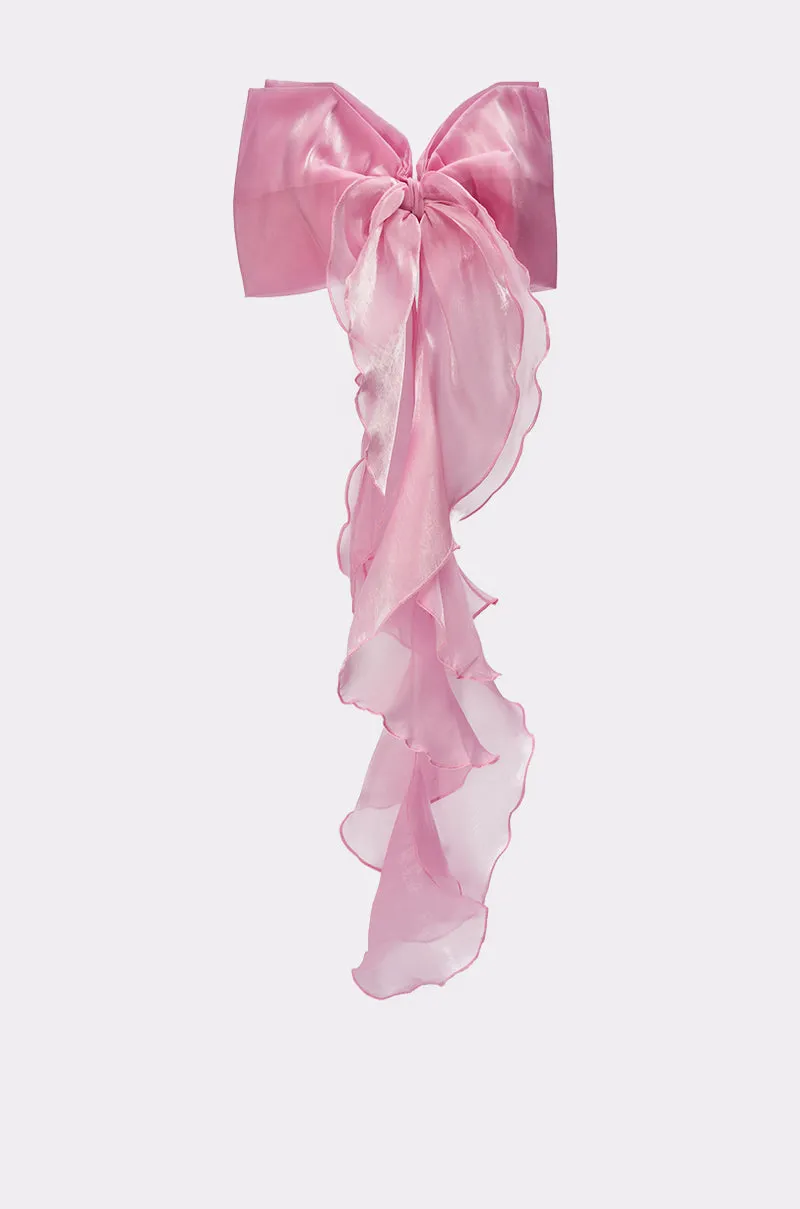 MY LOVE CHIFFON HAIR BOW sold by AKIRA product image thumbnail 3