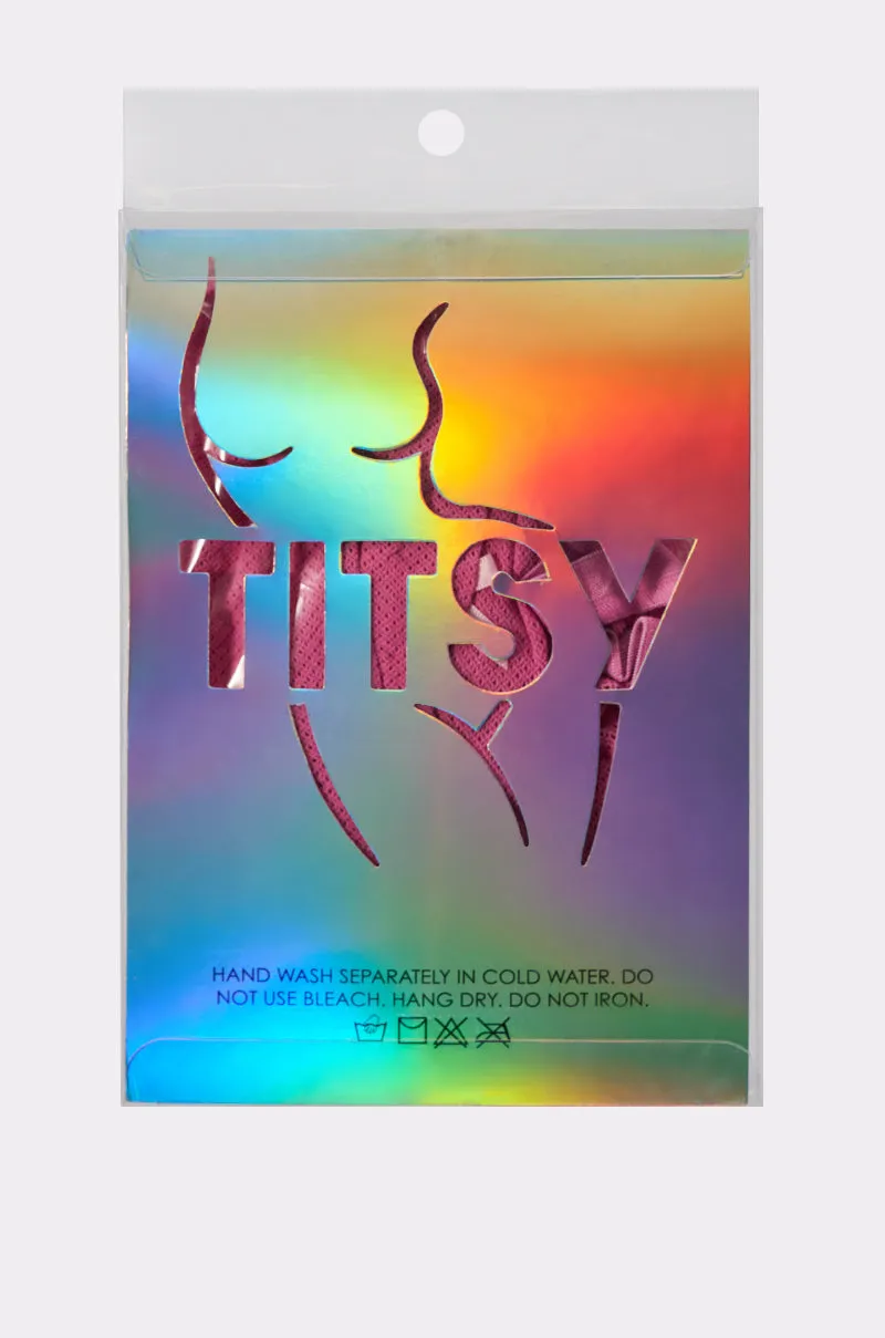 IM THE PRESENT BOW TIGHTS sold by AKIRA product image thumbnail 5