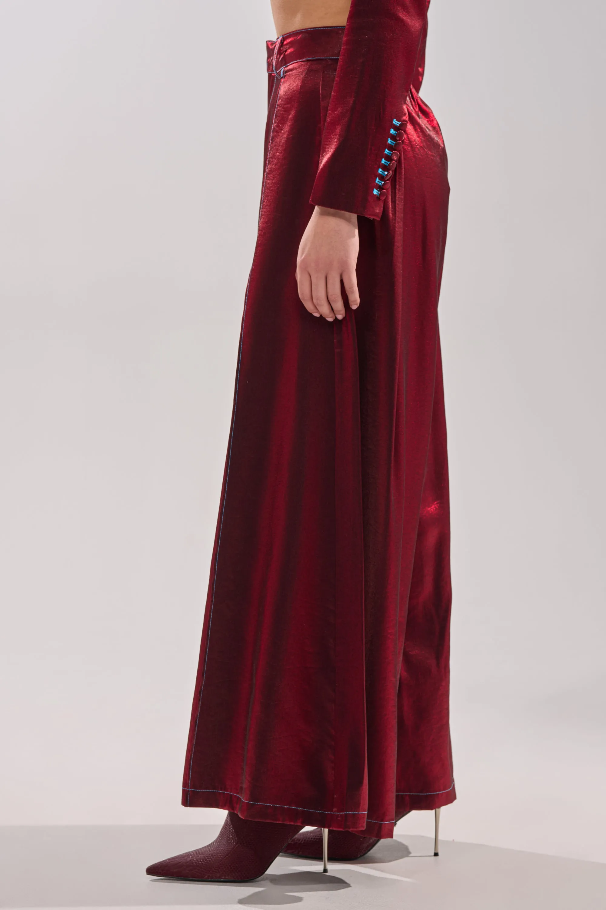 MISS YOU MOST WIDE LEG PANT sold by AKIRA product image thumbnail 2