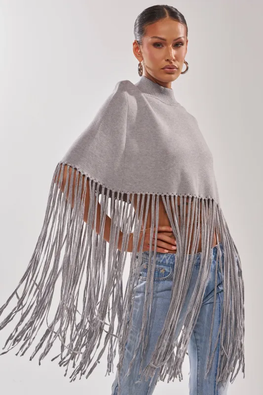 FRINGE FOR DAYS SWEATER sold by AKIRA