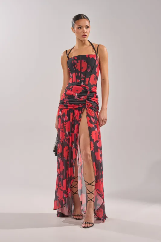 ROSE GARDEN MESH MAXI DRESS sold by AKIRA