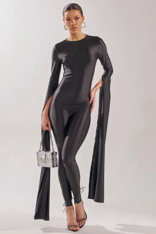 CATWALK QUEEN JUMPSUIT sold by AKIRA