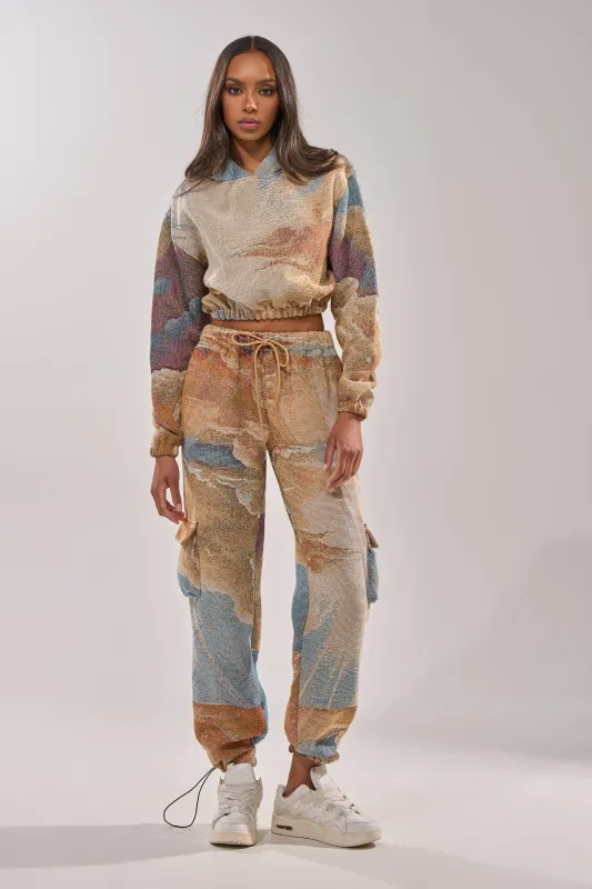 INTO THE WILD WIDE LEG JOGGER made by AKIRA