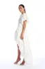 SOFIA POPLIN HIGH LOW MINI DRESS sold by AKIRA
