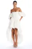 SOFIA POPLIN HIGH LOW MINI DRESS sold by AKIRA
