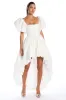 SOFIA POPLIN HIGH LOW MINI DRESS sold by AKIRA
