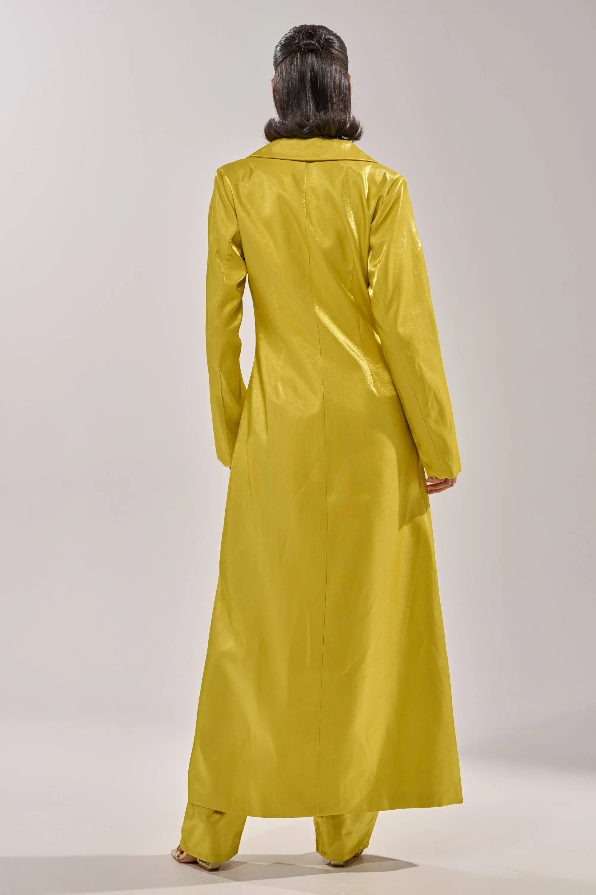 CLEO TRENCH IN CHARTREUSE sold by AKIRA product image thumbnail 5