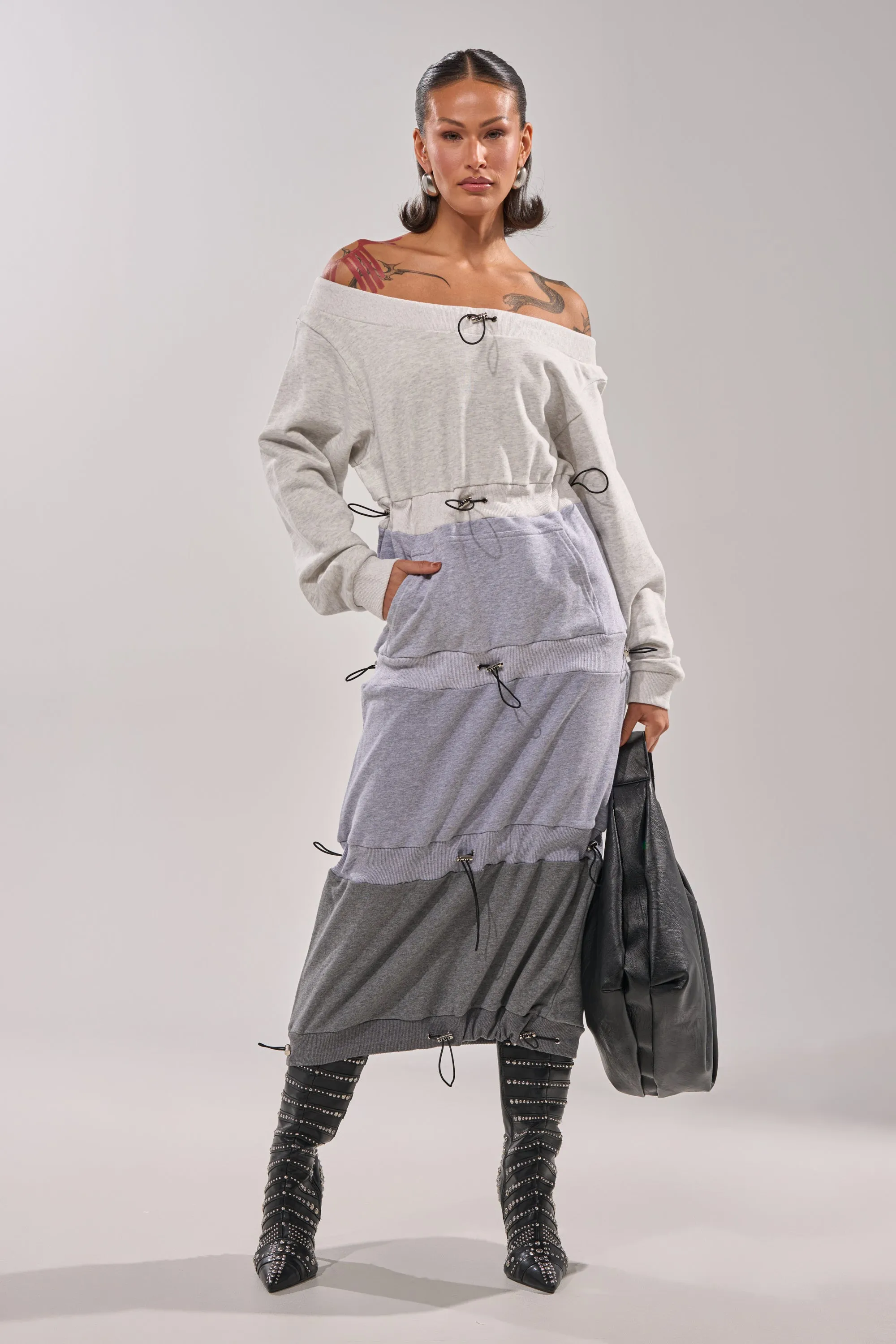 TIED UP RIGHT NOW MAXI DRESS sold by AKIRA product image thumbnail 3