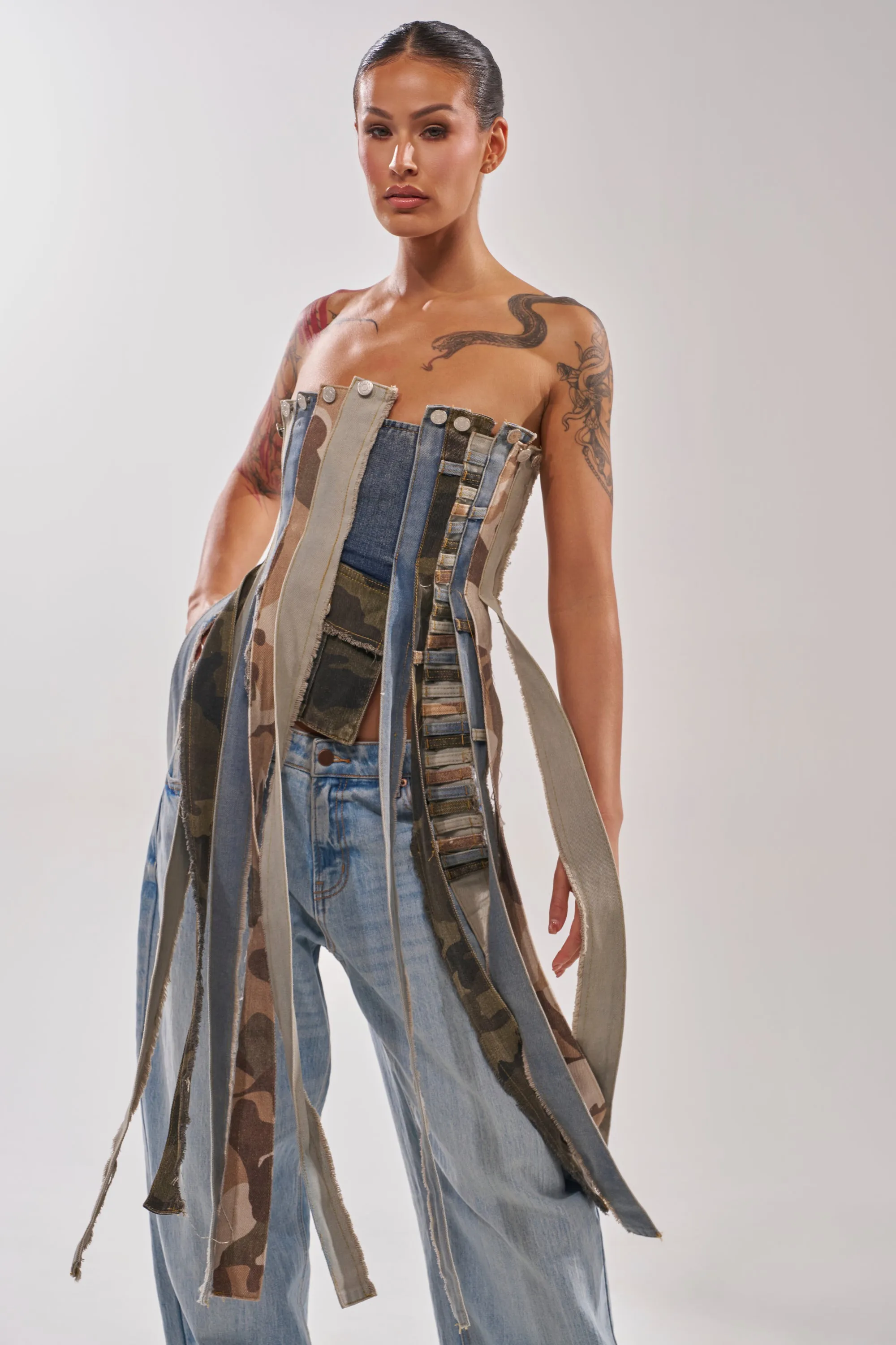 MIXED EMOTION CORSET sold by AKIRA product image thumbnail 2