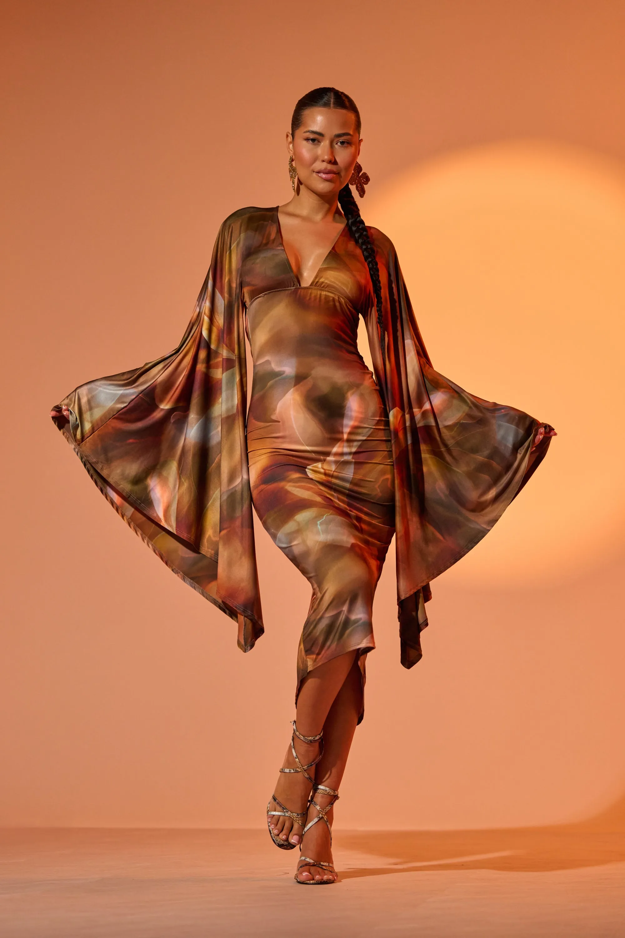 SHINY LIKE ME MAXI DRESS sold by AKIRA product image thumbnail 2