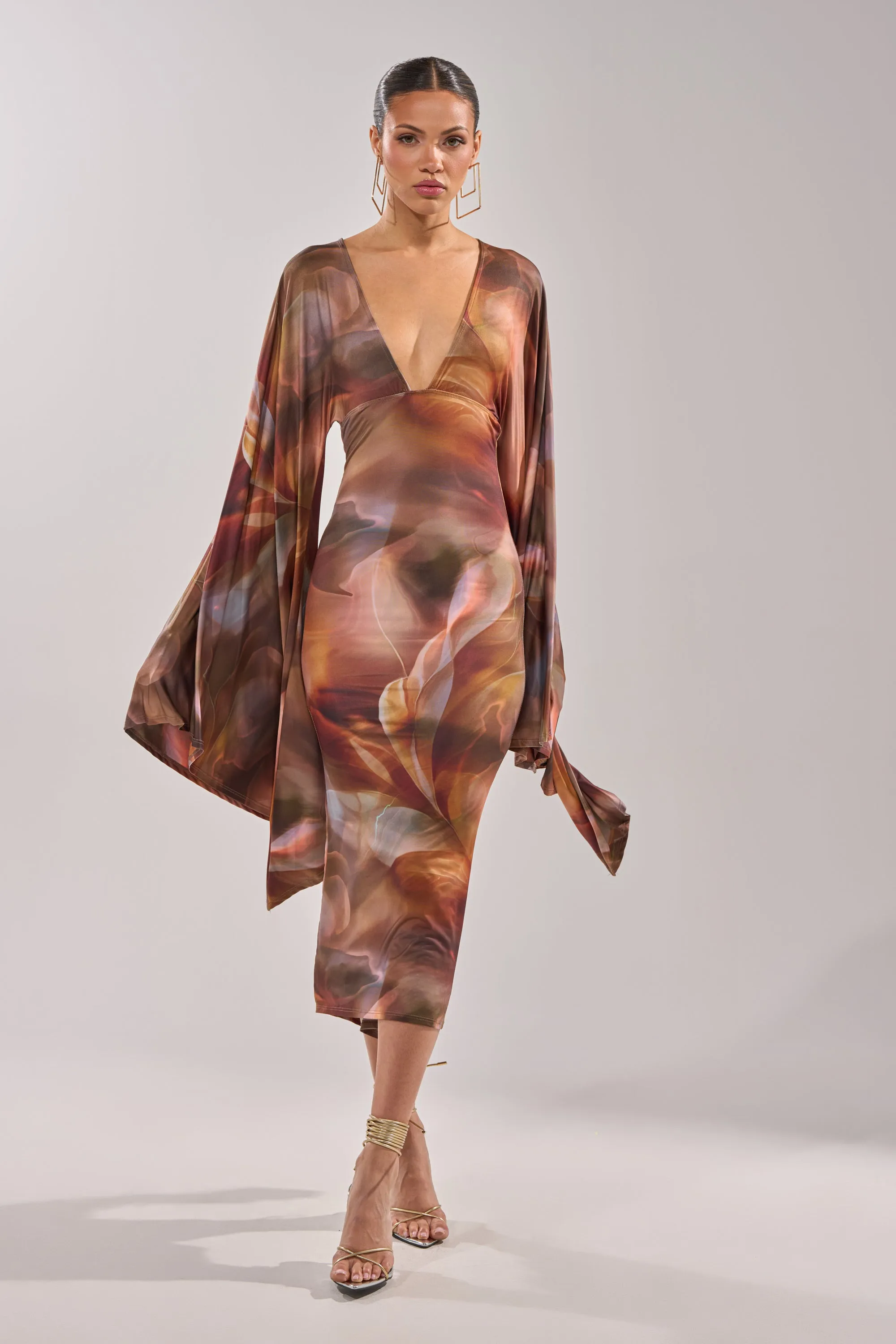 SHINY LIKE ME MAXI DRESS sold by AKIRA product image thumbnail 3