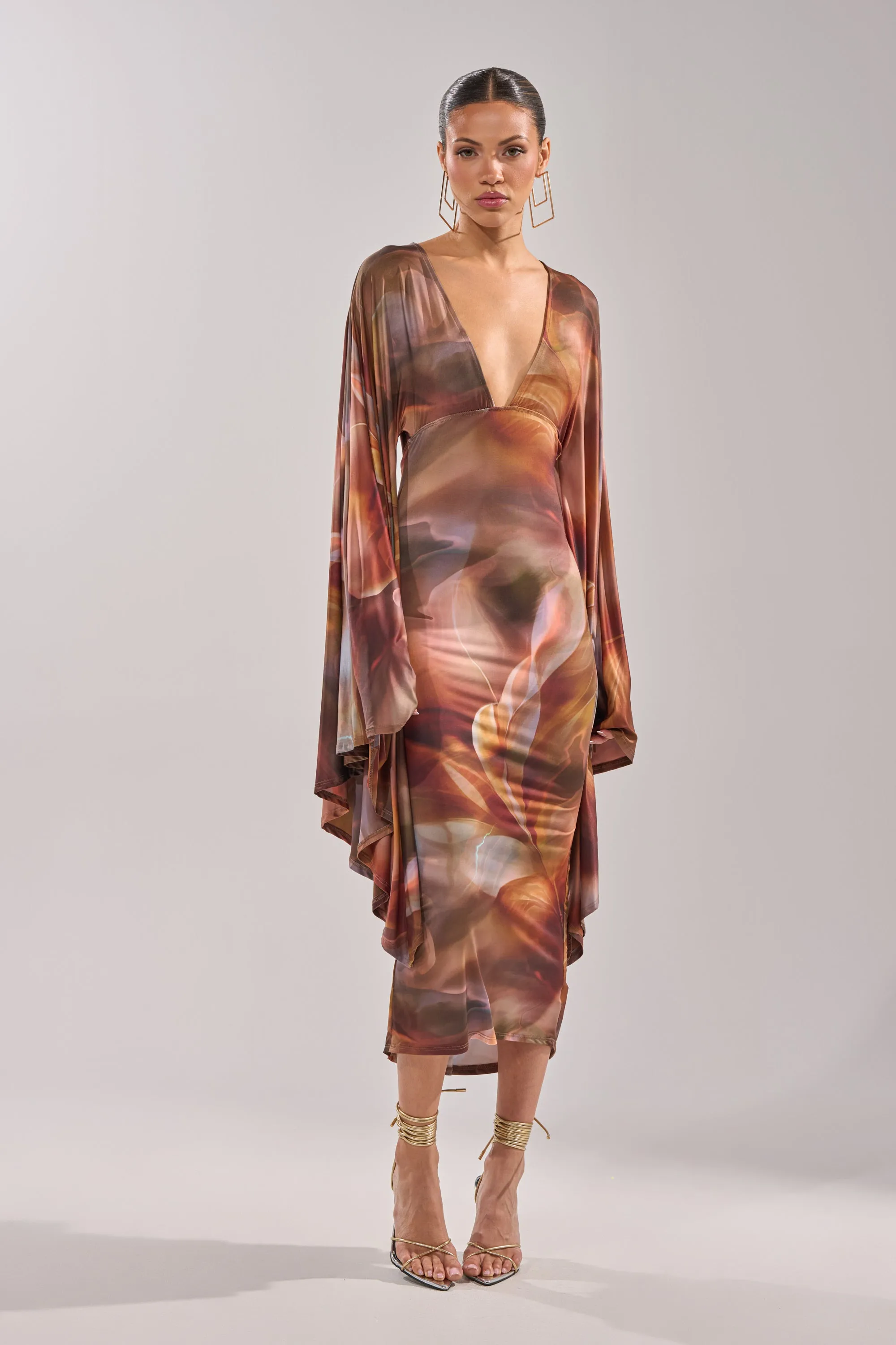 SHINY LIKE ME MAXI DRESS sold by AKIRA product image thumbnail 5