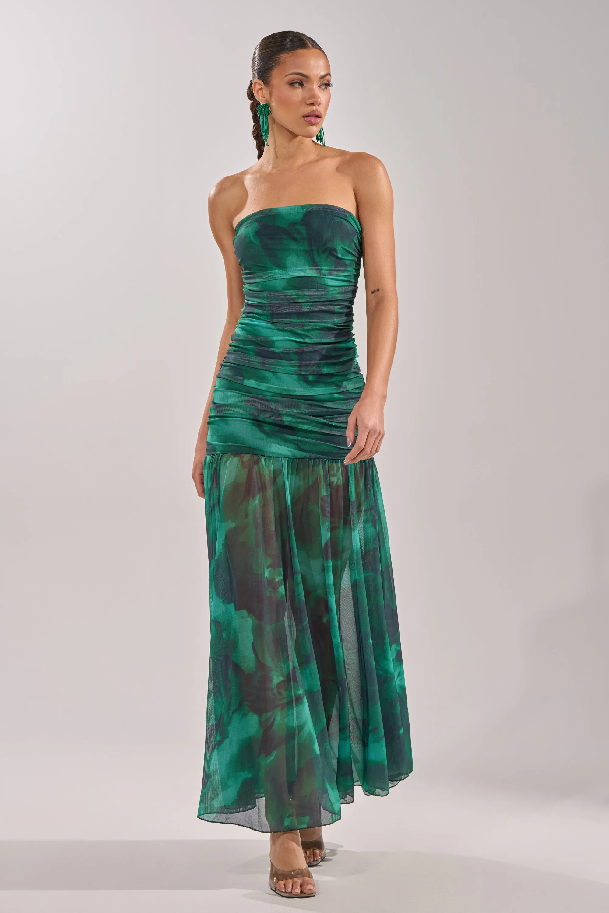 UNDER THE SEA MAXI DRESS sold by AKIRA product image thumbnail 3