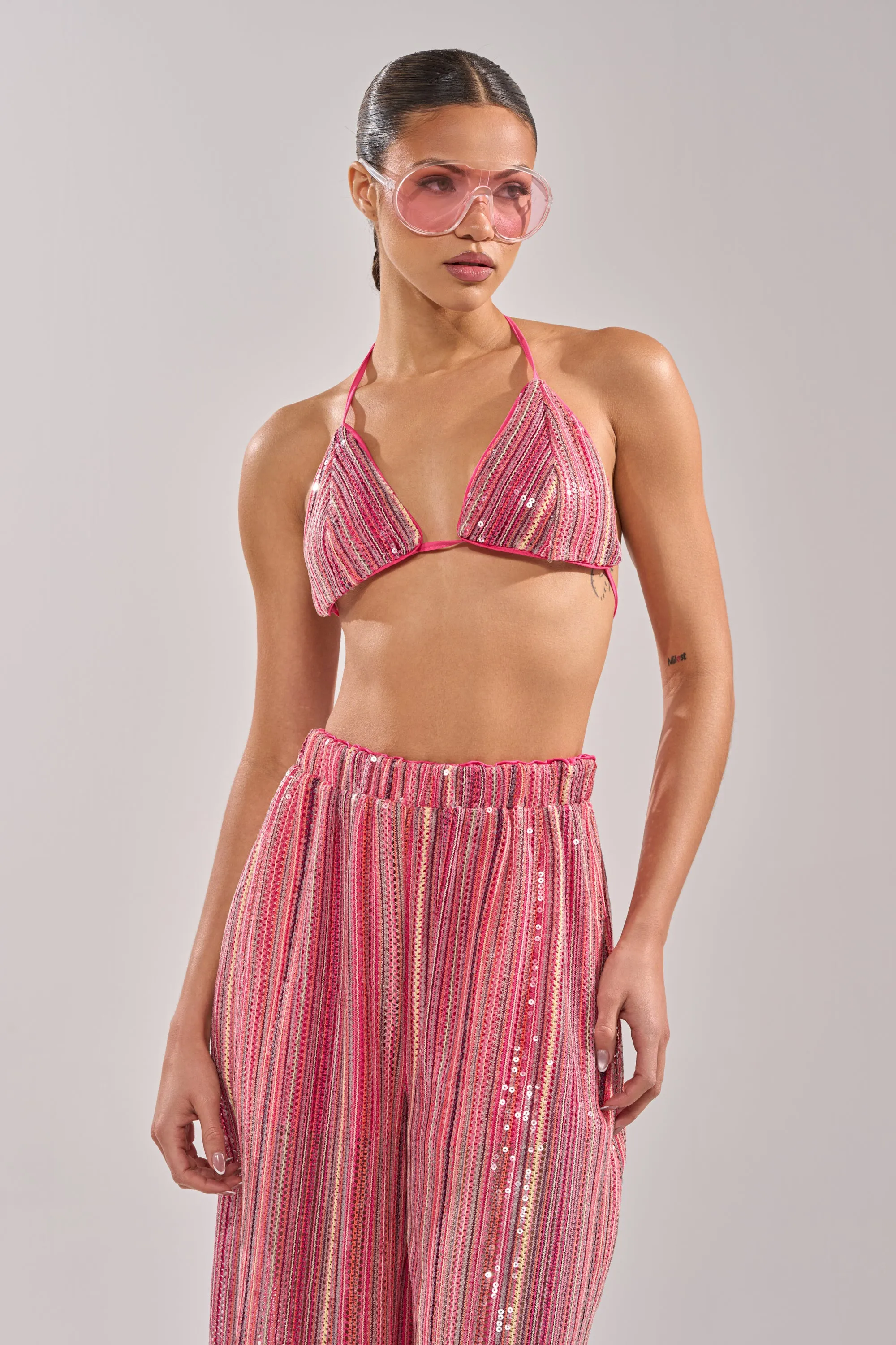 TAYLOR SEQUIN BRALETTE sold by AKIRA product image thumbnail 3