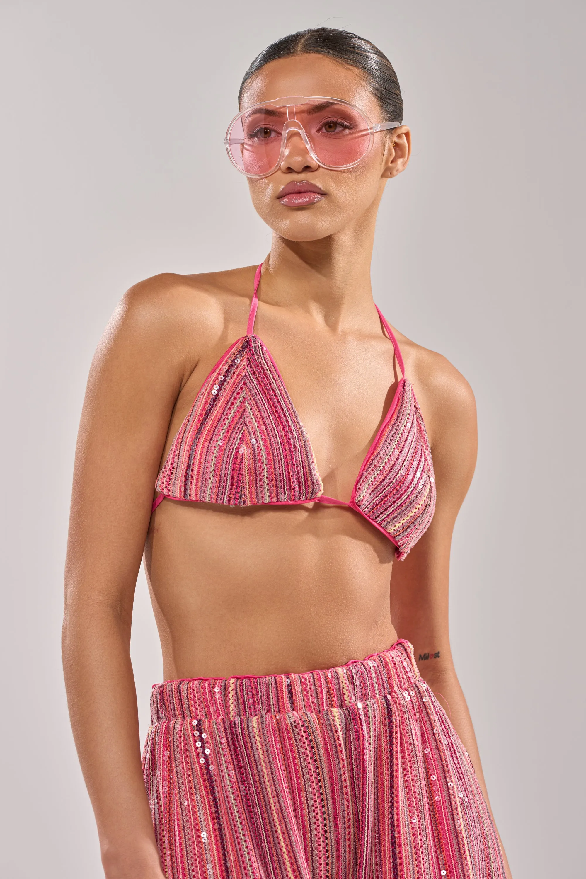 TAYLOR SEQUIN BRALETTE sold by AKIRA product image thumbnail 4