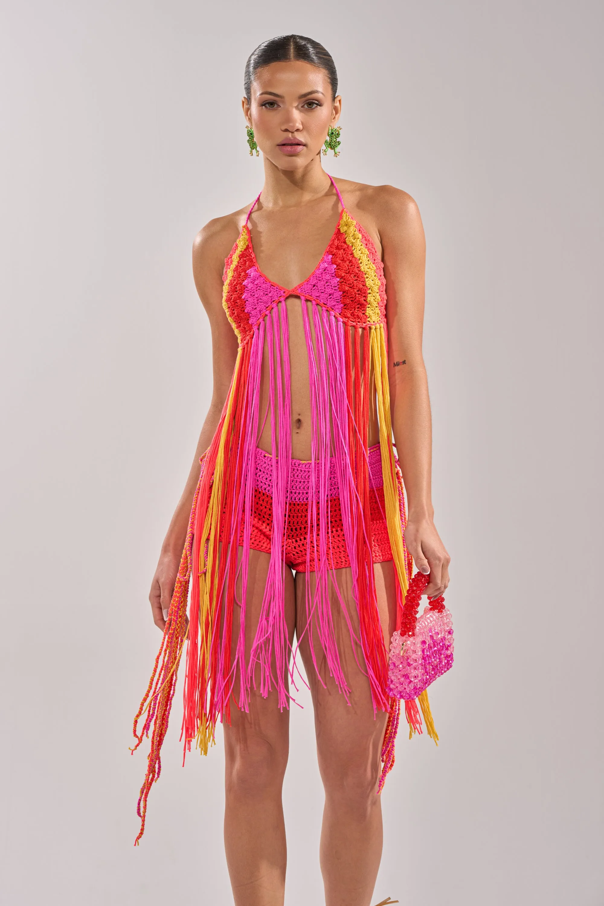 BEACHIN CROCHET BRALETTE sold by AKIRA product image thumbnail 4