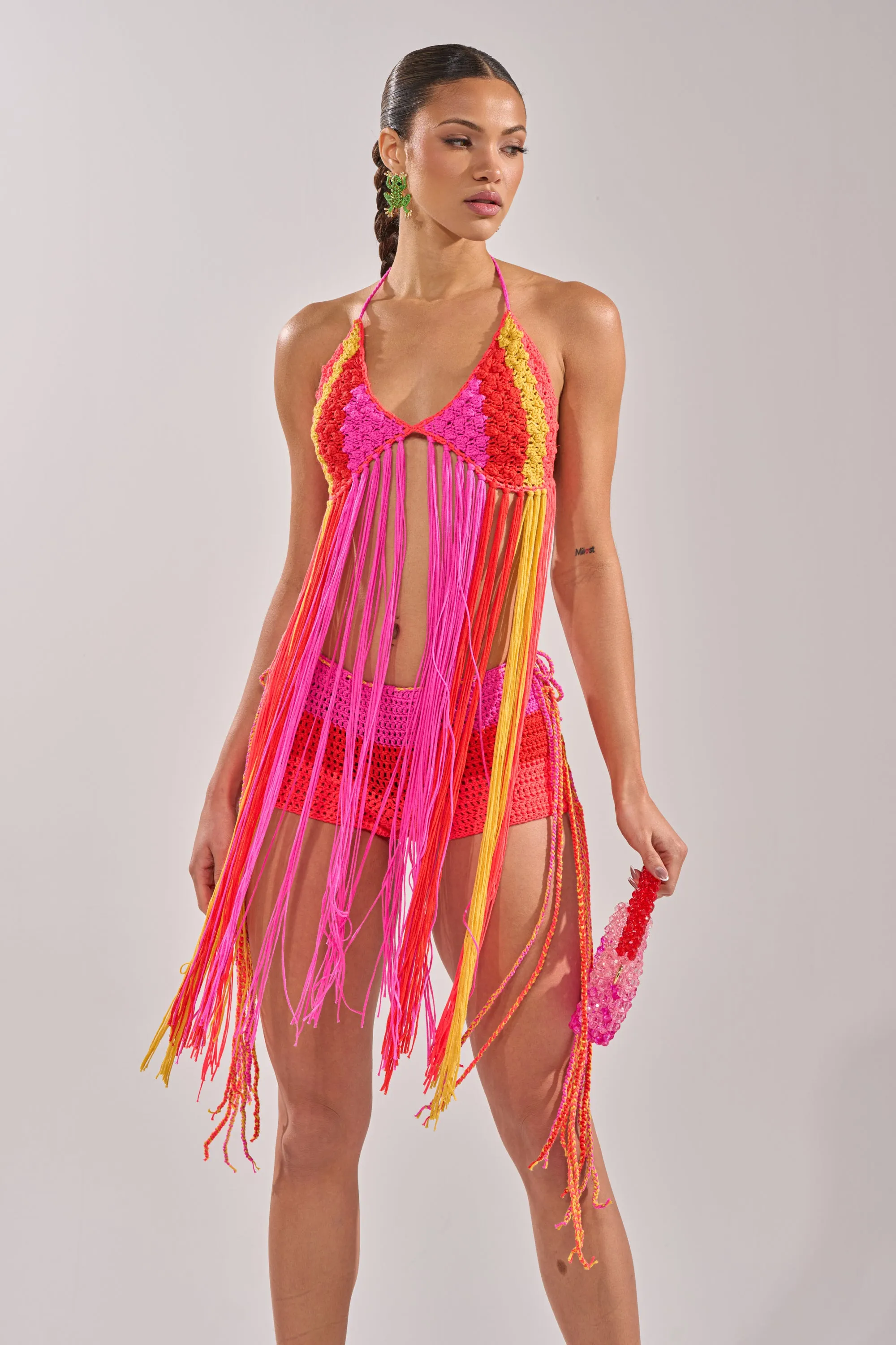 BEACHIN CROCHET BRALETTE sold by AKIRA product image thumbnail 3