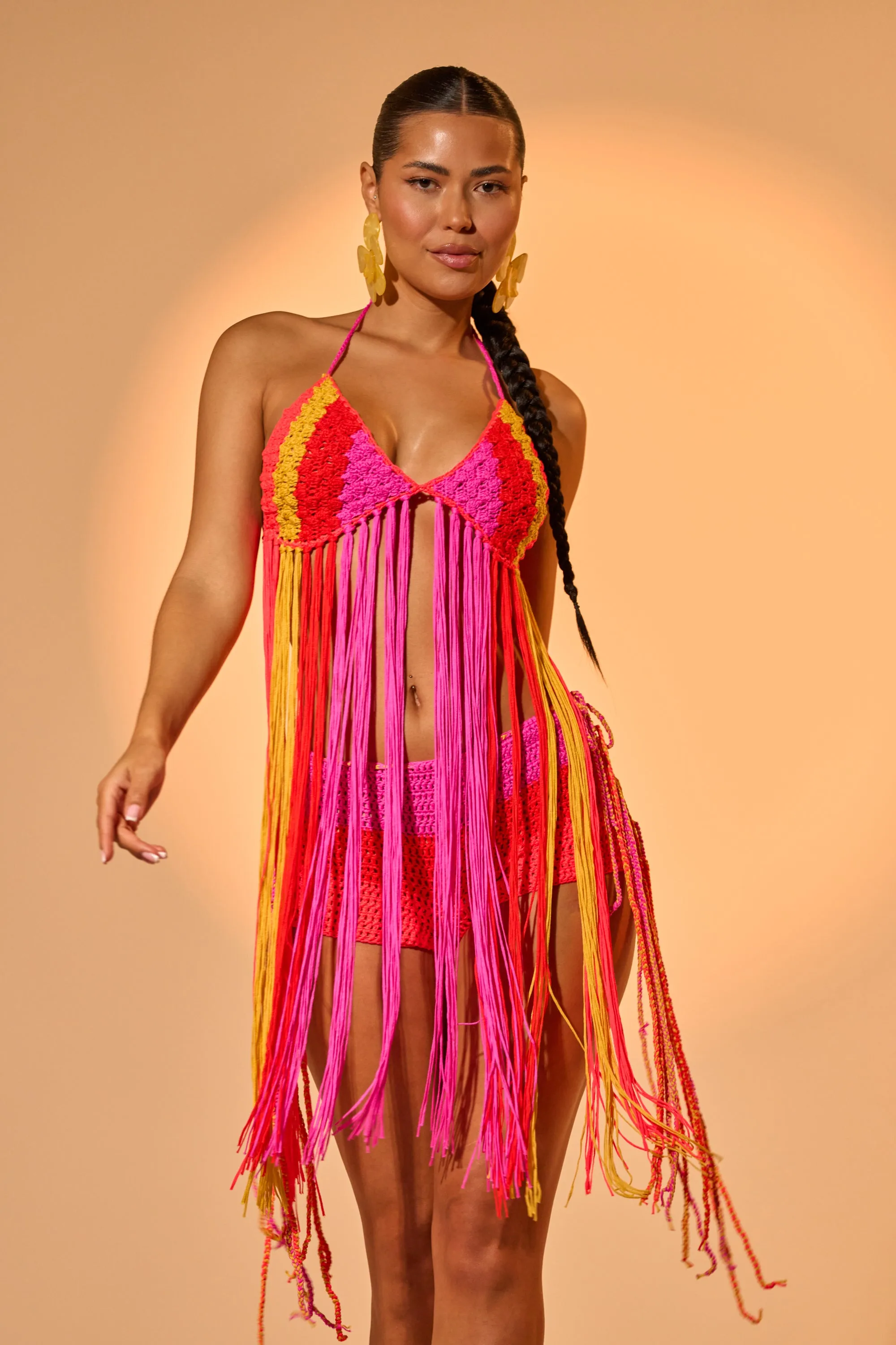 BEACHIN CROCHET BRALETTE sold by AKIRA product image thumbnail 2