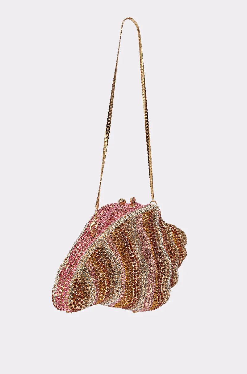 THIS IS MY SHELL BLING CLUTCH sold by AKIRA product image thumbnail 4