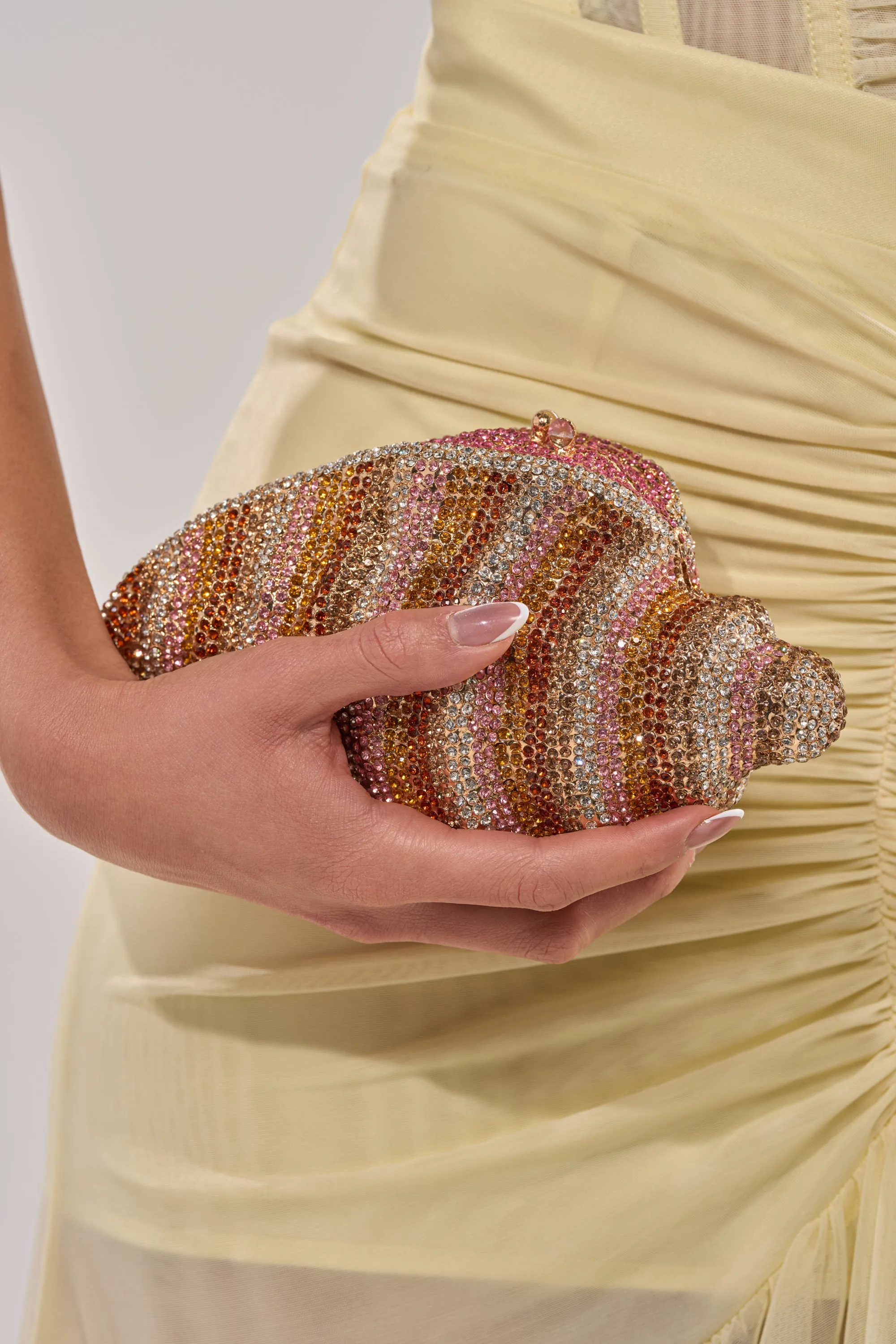 THIS IS MY SHELL BLING CLUTCH sold by AKIRA product image thumbnail 3