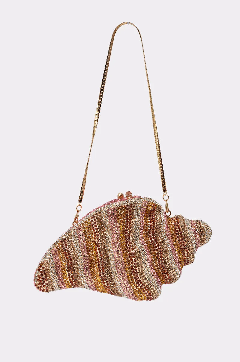 THIS IS MY SHELL BLING CLUTCH sold by AKIRA product image thumbnail 2