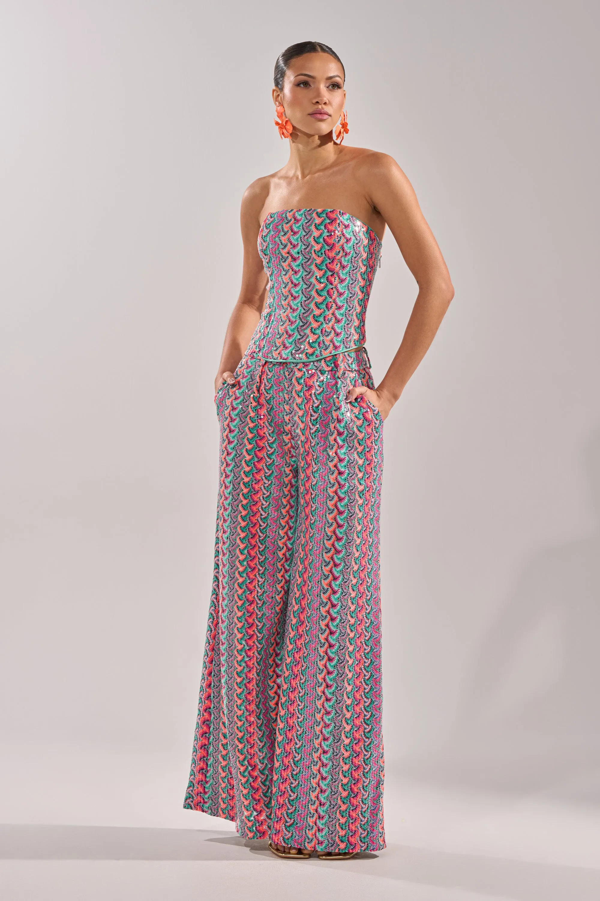 COASTAL BABE TROUSER sold by AKIRA product image thumbnail 4