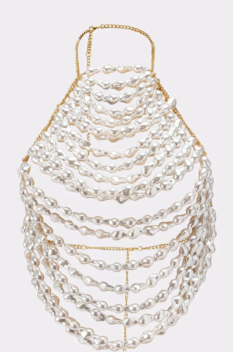 SHELL YEAH BODY CHAIN sold by AKIRA product image thumbnail 5