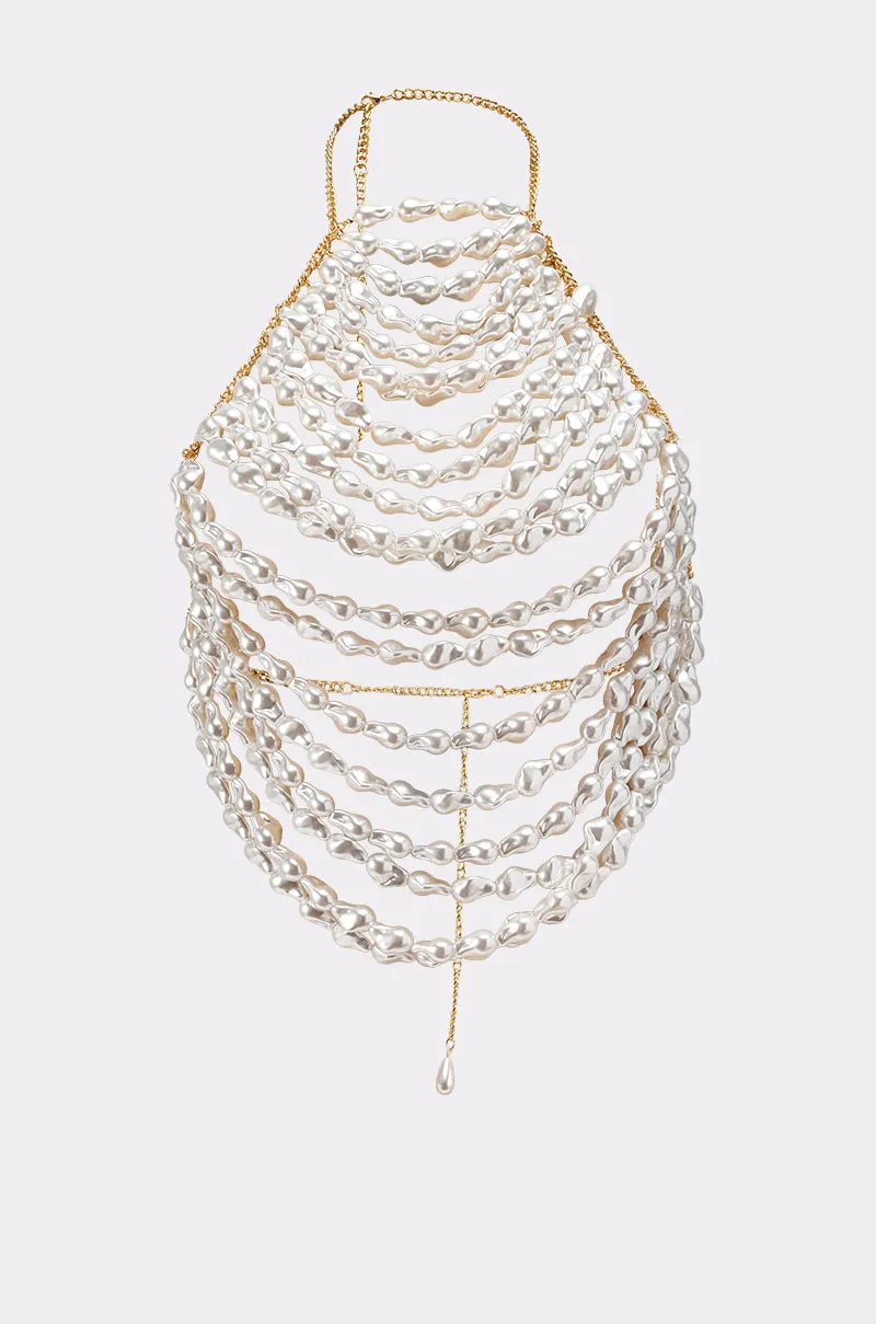 SHELL YEAH BODY CHAIN sold by AKIRA product image thumbnail 3