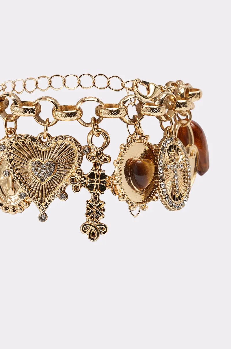 CHARM IT UP BRACELET sold by AKIRA product image thumbnail 4