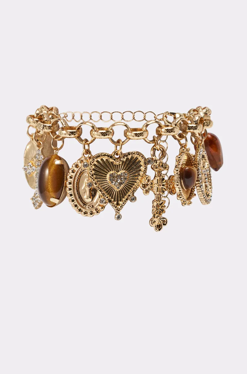 CHARM IT UP BRACELET sold by AKIRA product image thumbnail 2