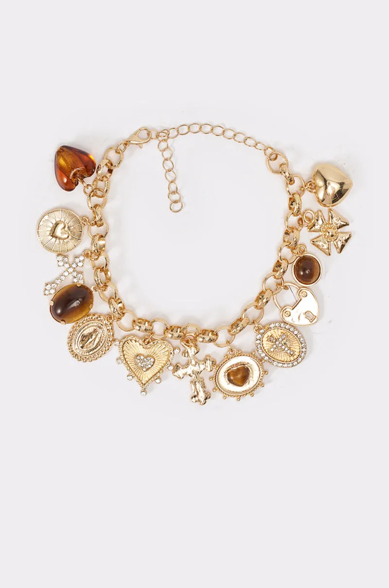 CHARM IT UP BRACELET sold by AKIRA product image thumbnail 3