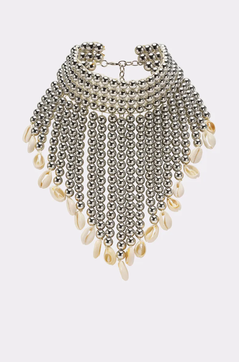 TOO CHIC SEASHELL NECKLACE sold by AKIRA product image thumbnail 3