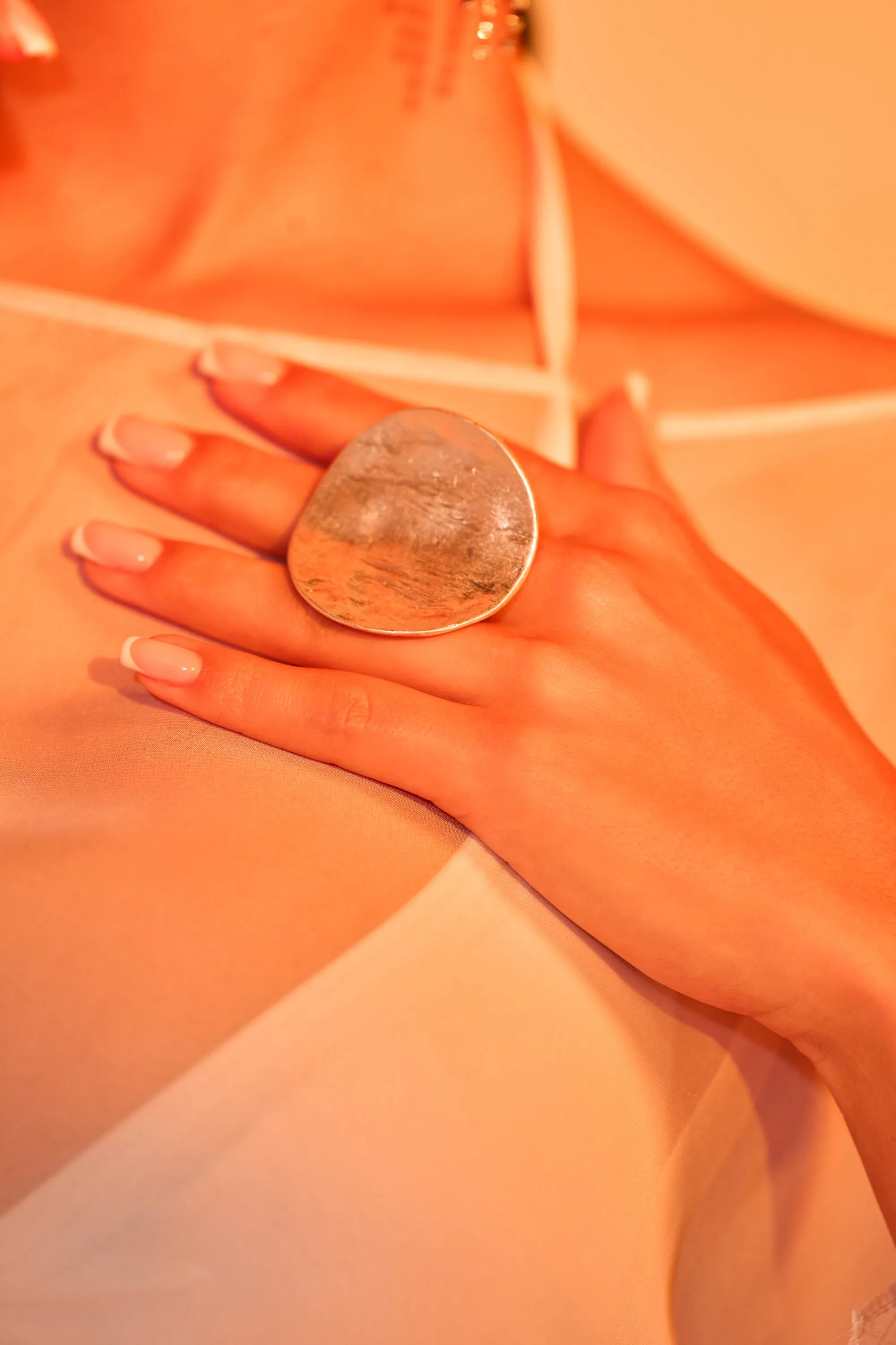 MOLTEN DREAMS RING sold by AKIRA