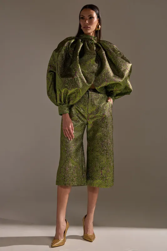 LAYLA BROCADE CULOTTES sold by AKIRA