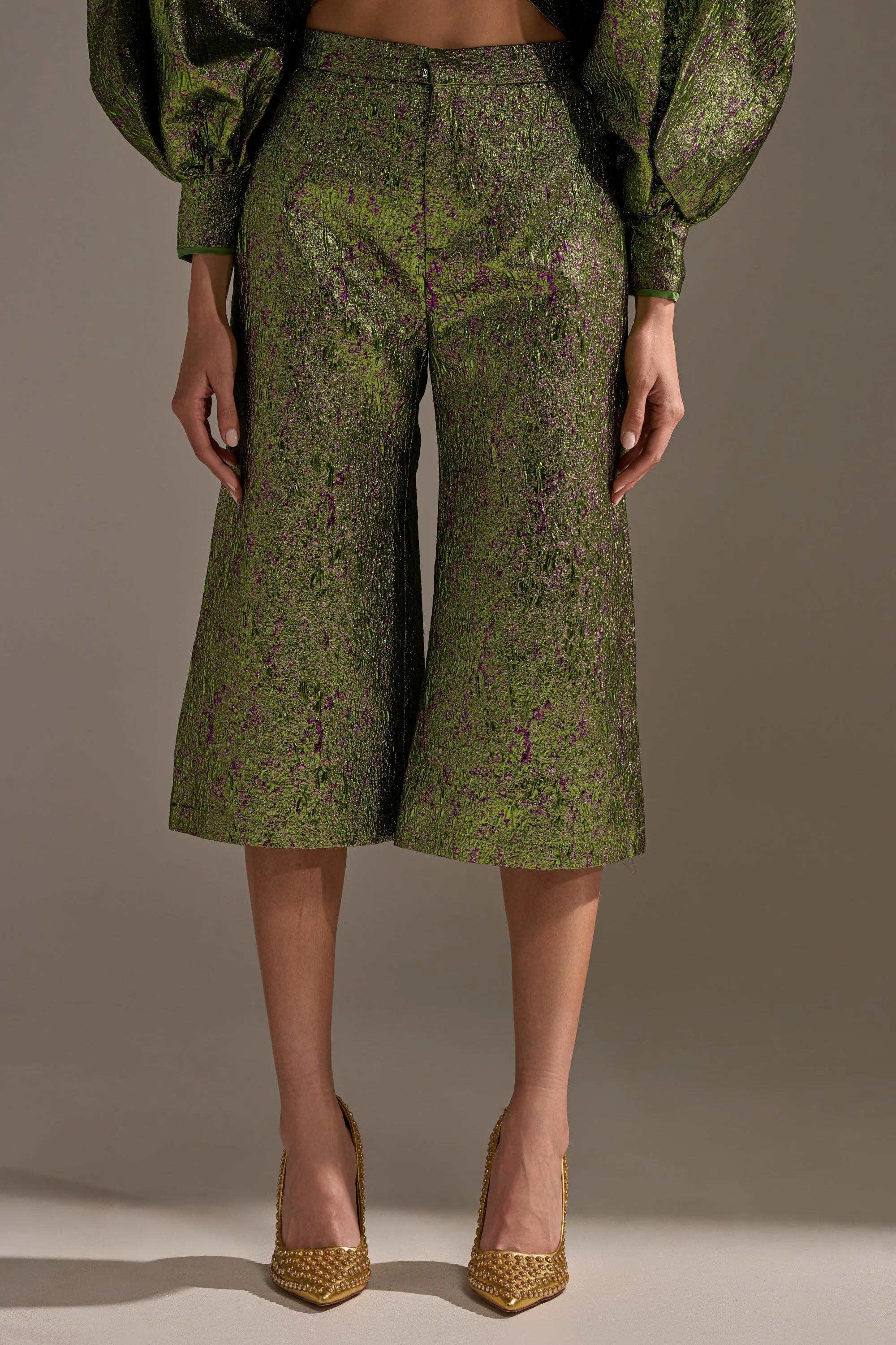 LAYLA BROCADE CULOTTES sold by AKIRA product image thumbnail 3