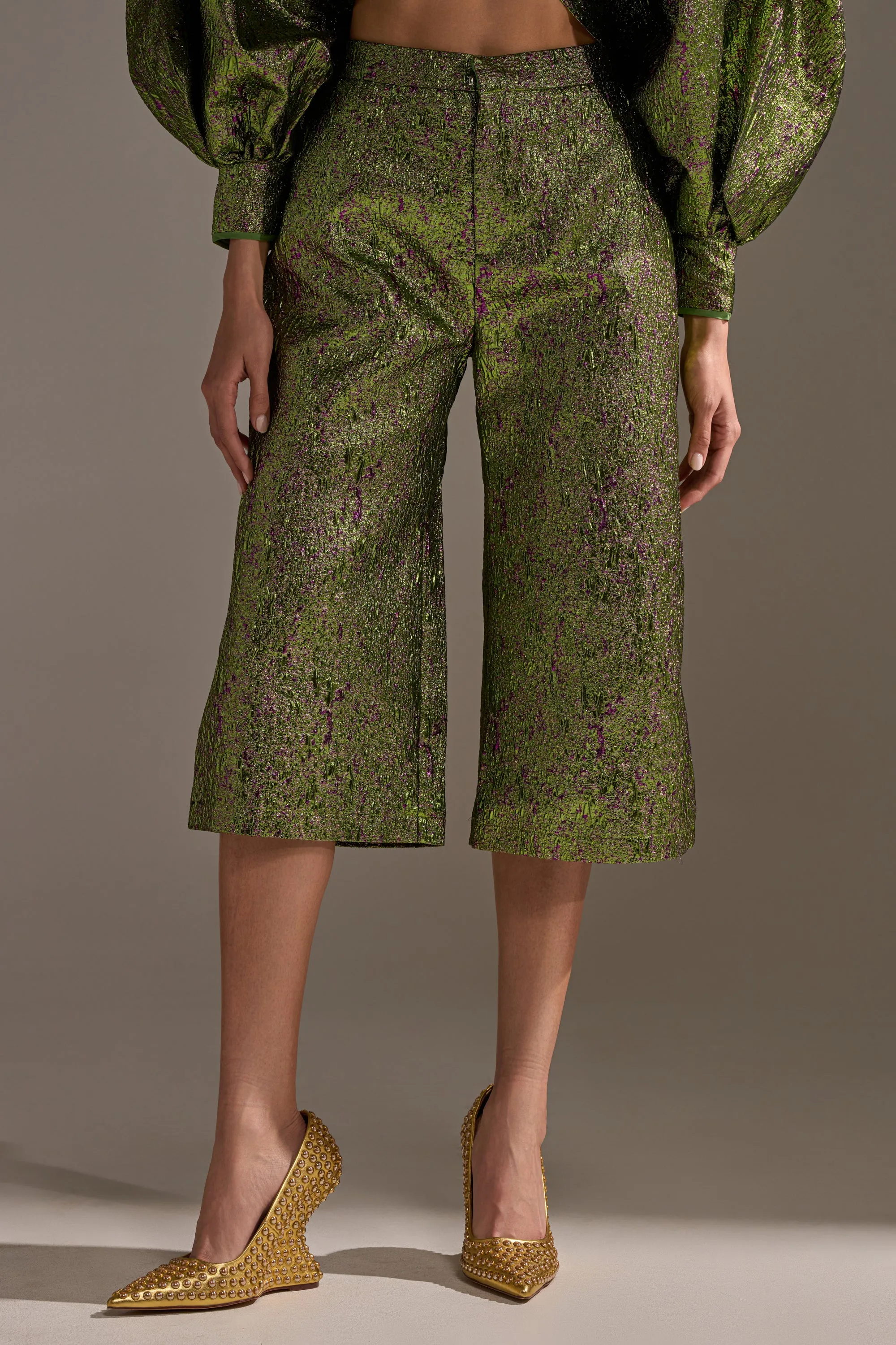 LAYLA BROCADE CULOTTES sold by AKIRA product image thumbnail 2