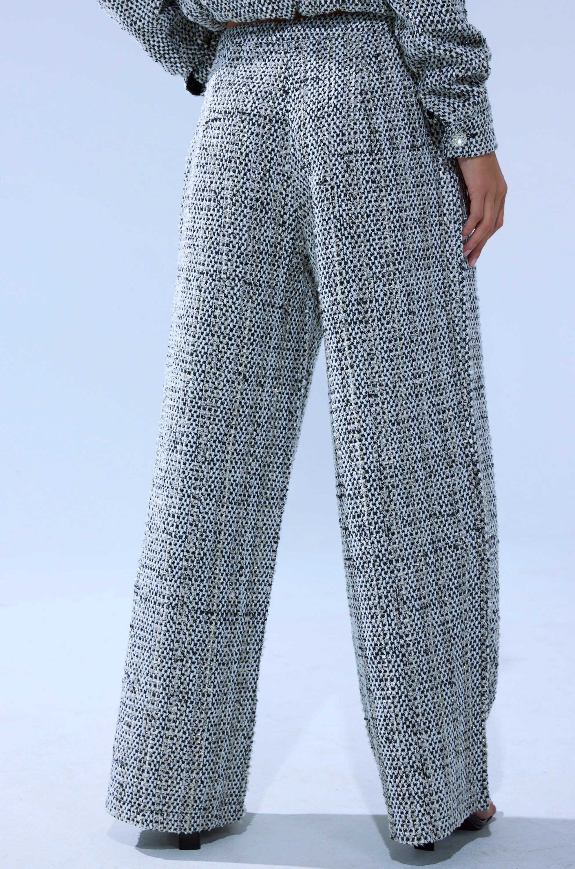 DRESSY VIBES TWEED PANT sold by AKIRA product image thumbnail 5