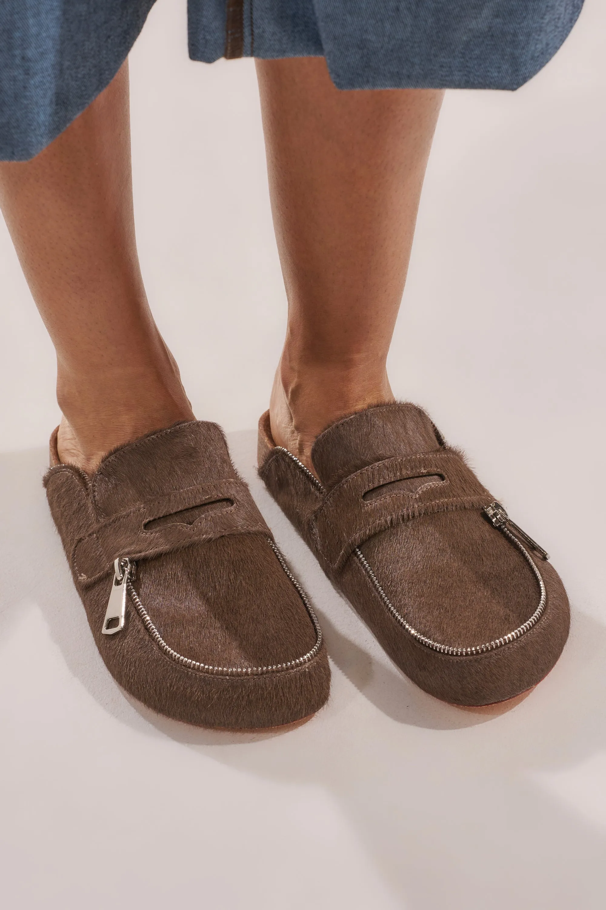 AZALEA WANG LIMERICK CHOCOLATE METAL EMBELLISHMENT FLAT sold by AKIRA product image thumbnail 3