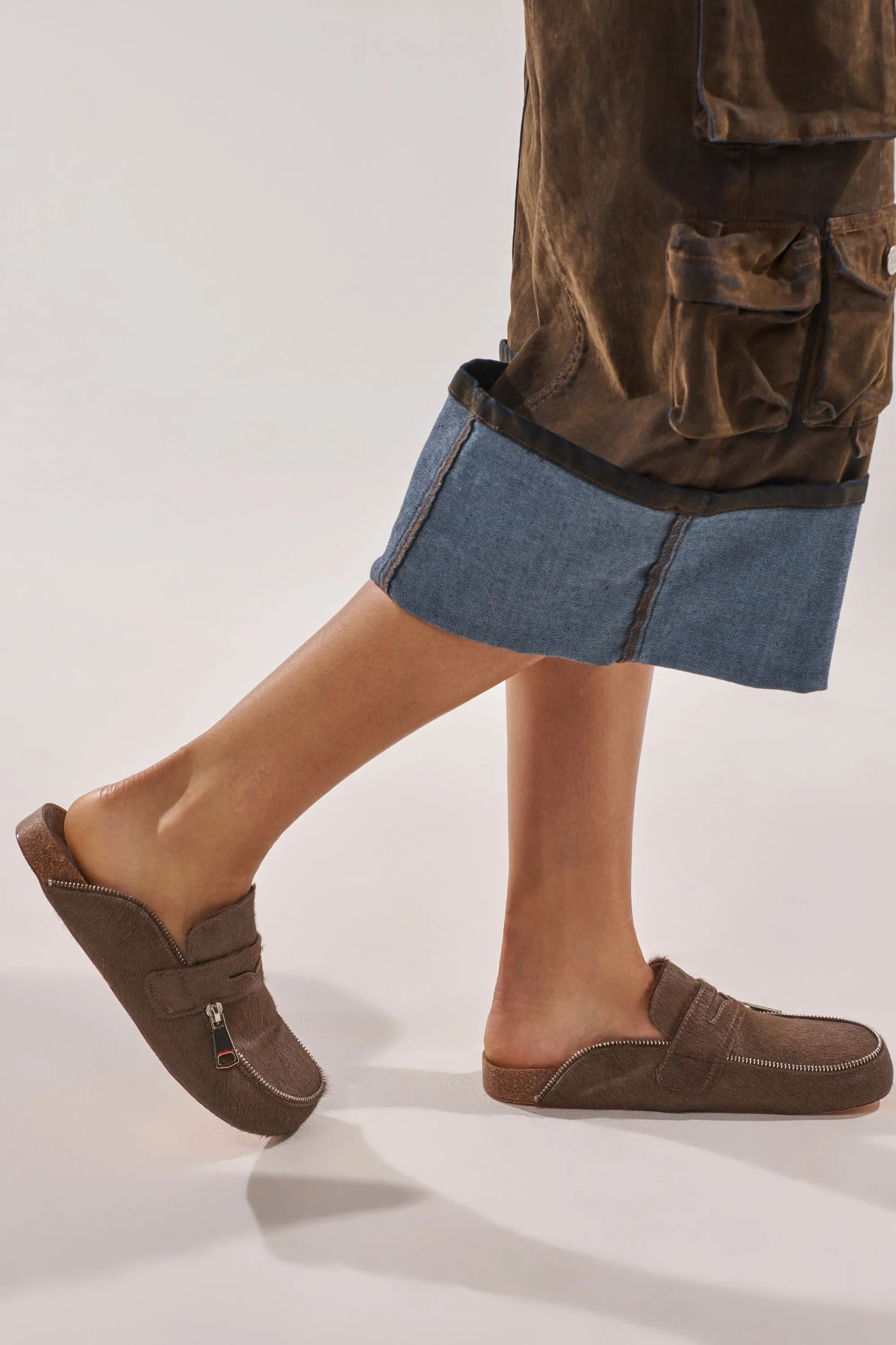 AZALEA WANG LIMERICK CHOCOLATE METAL EMBELLISHMENT FLAT sold by AKIRA product image thumbnail 2