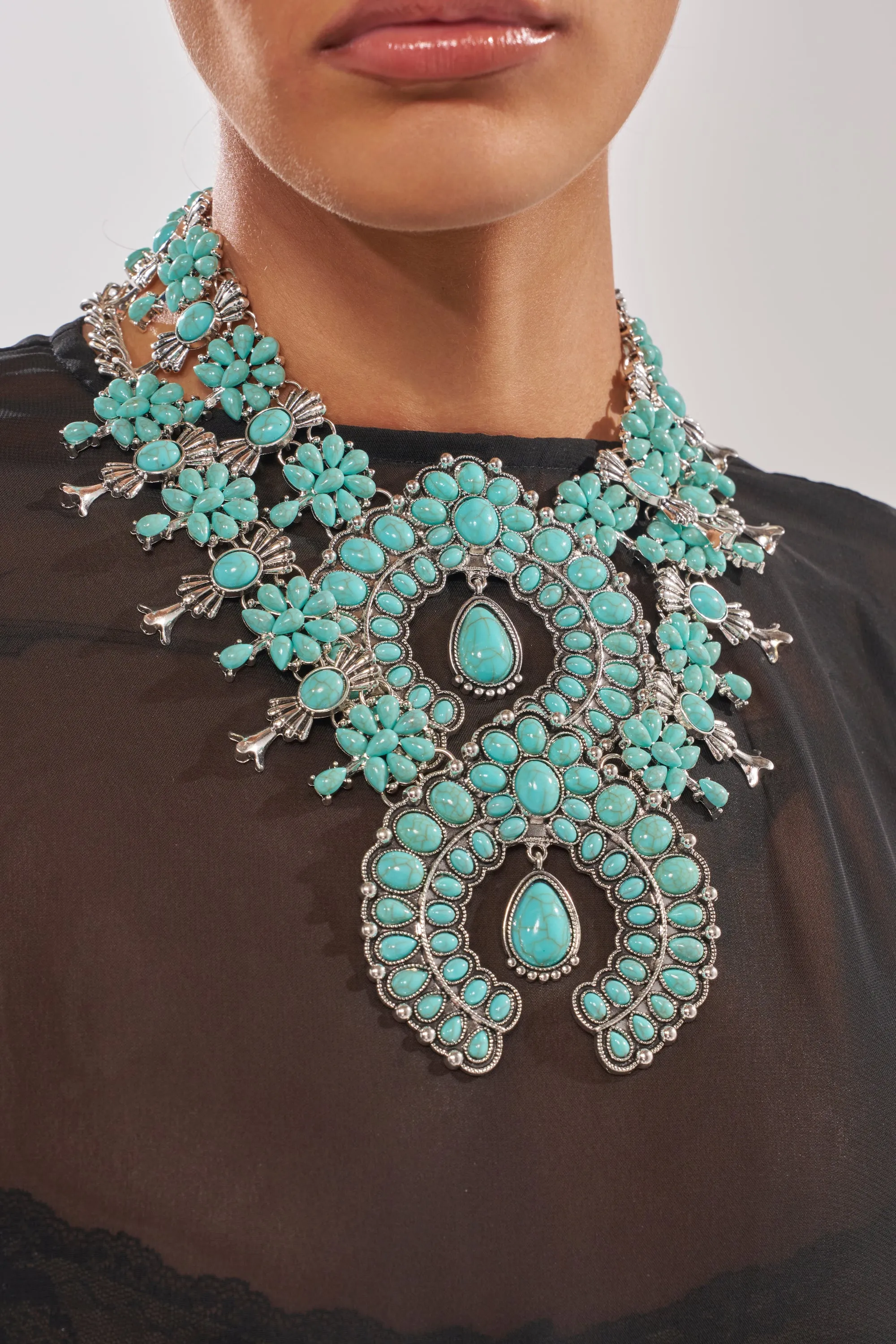 HERE FOR THE VIBES NECKLACE sold by AKIRA product image thumbnail 2