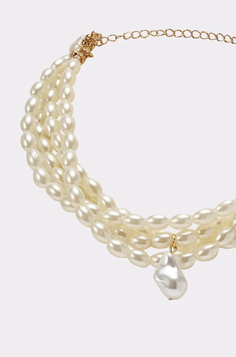 IN THE OCEAN NECKLACE sold by AKIRA product image thumbnail 3