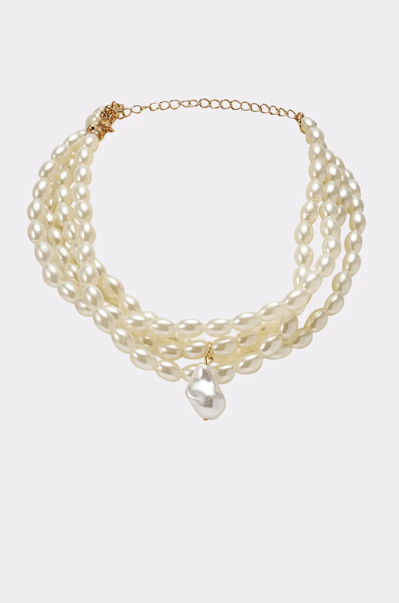 IN THE OCEAN NECKLACE sold by AKIRA product image thumbnail 2