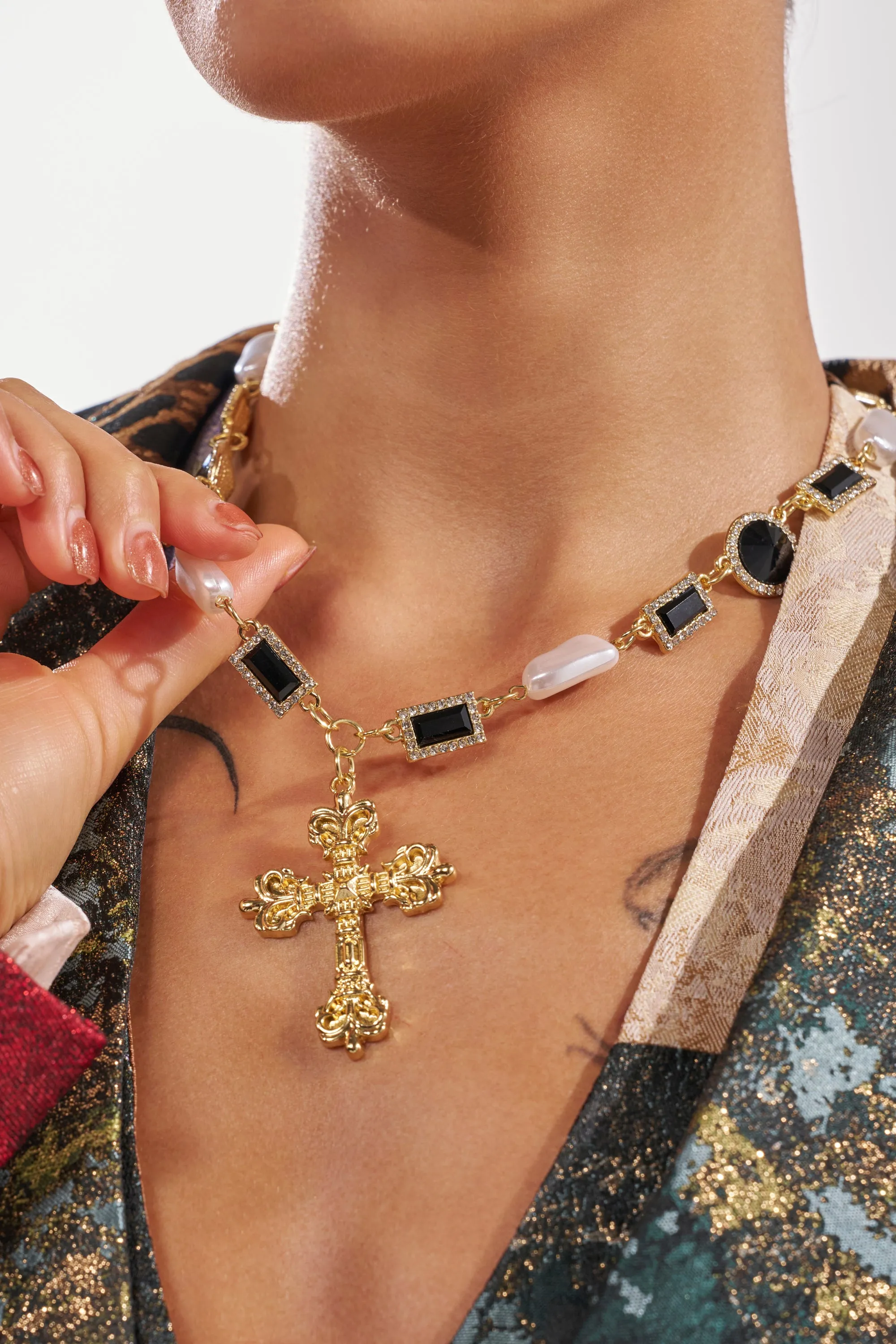 WITH THE TIMES NECKLACE sold by AKIRA product image thumbnail 2