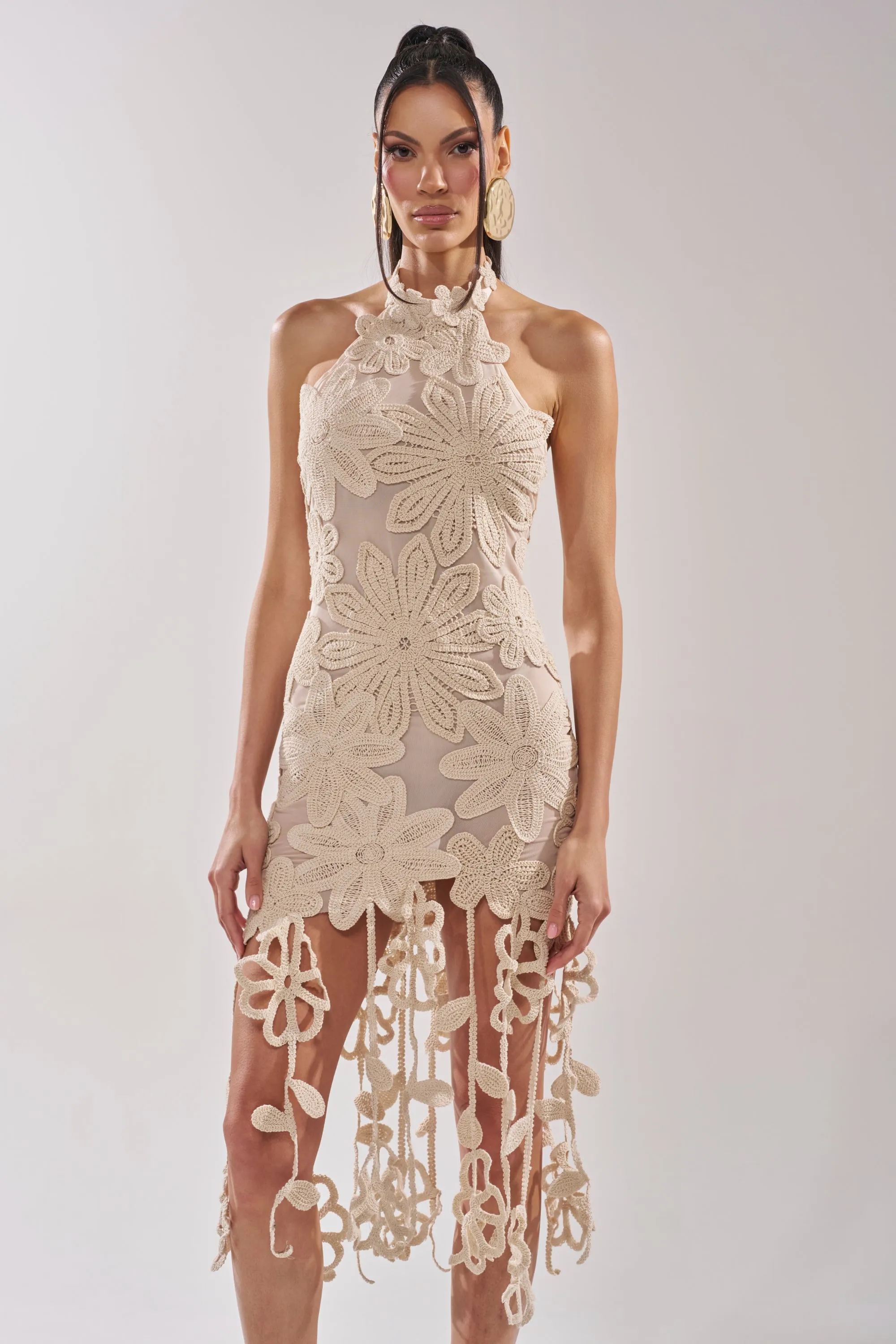 CELINE FLORAL MIDI DRESS sold by AKIRA product image thumbnail 3